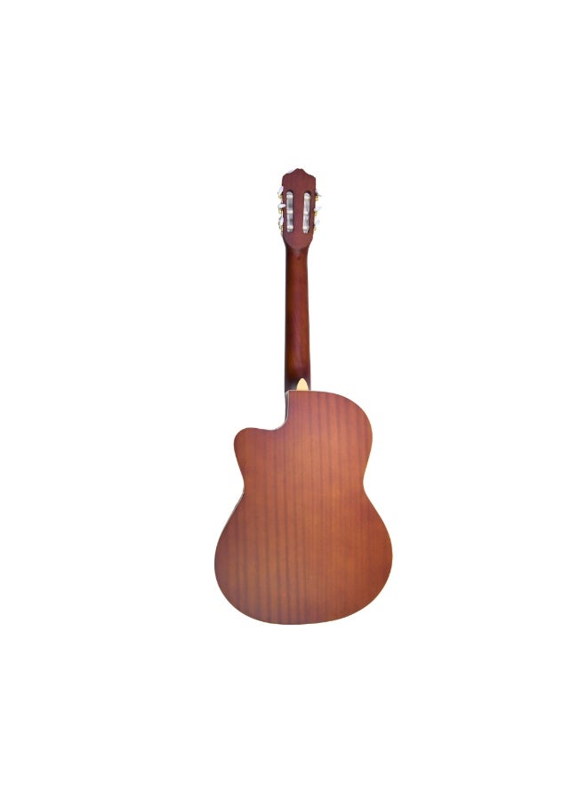 Steiner Classical Guitar CG37C with Cut-away 4/4 – Natural Finish - Image 3
