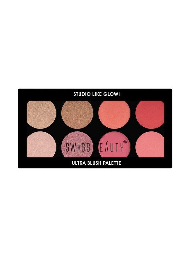 SWISS BEAUTY - Ultra Blush Palette With Highly Blendable Shades ; Pigmented Blusher For A Natural Flush ; Shade1 16Gm; - Image 1