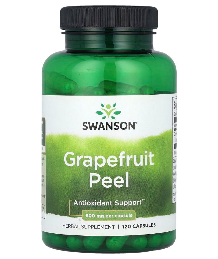 Grapefruit Peel 600 mg 120 Capsules