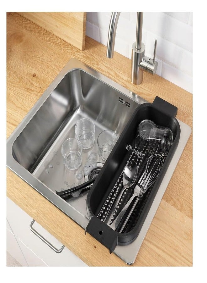 NT-STAR Colander, Anthracite(Width: 48 cm (19 ") Depth: 18.2 cm (7 ¼ ") Height: 10.2 cm (4 ") Volume: 4.6 l (156 oz)) - Image 2