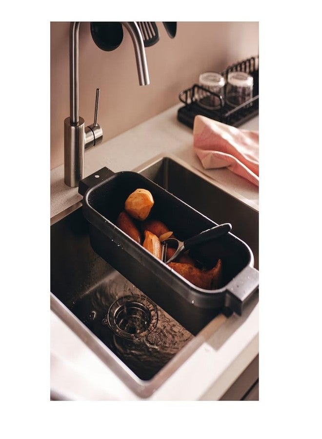 NT-STAR Colander, Anthracite(Width: 48 cm (19 ") Depth: 18.2 cm (7 ¼ ") Height: 10.2 cm (4 ") Volume: 4.6 l (156 oz)) - Image 4