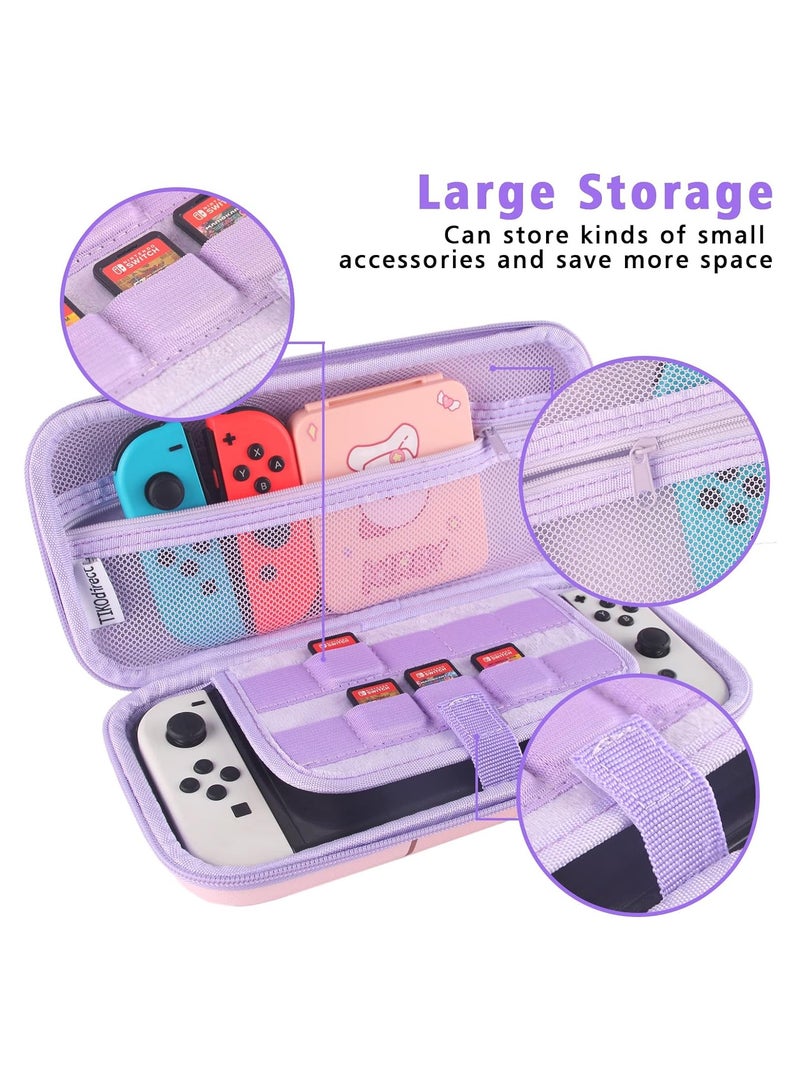 Cute portable travel case for Nintendo Switch and OLED mode with 12 game card slots - Image 2