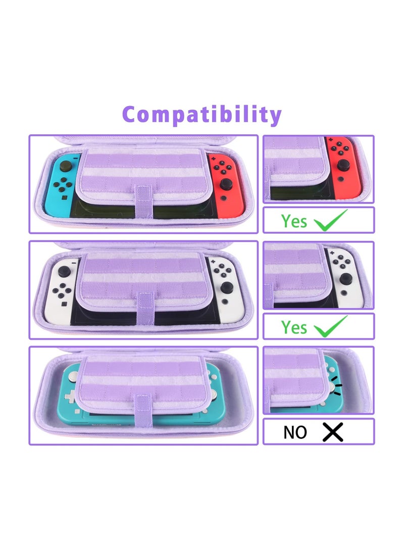 Cute portable travel case for Nintendo Switch and OLED mode with 12 game card slots - Image 5