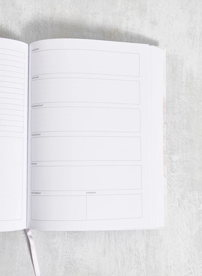 URBAN OUTFITTERS Marble Daily Planner