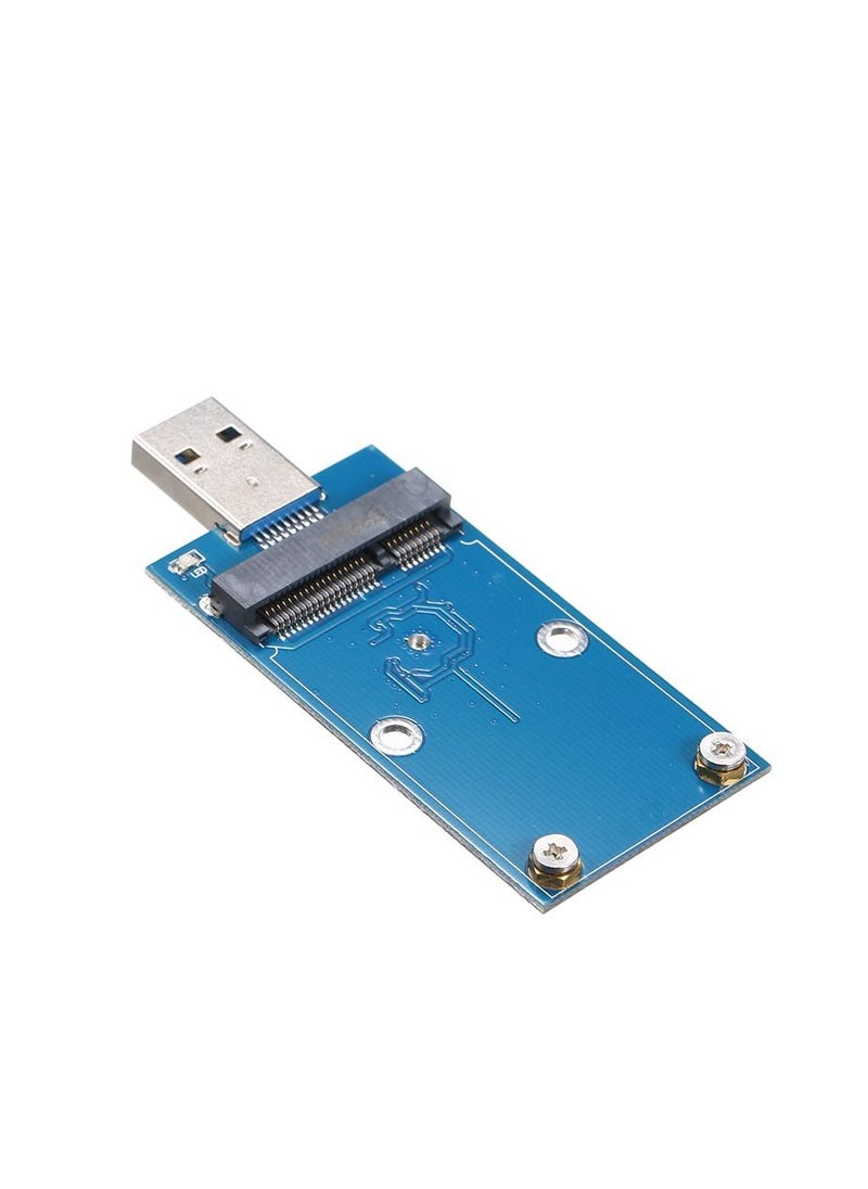 Generic - USB3.0 to MSATA SSD Enclosure Portable External Hard Disk Box USB Disk Driver Support TRIM - Image 1