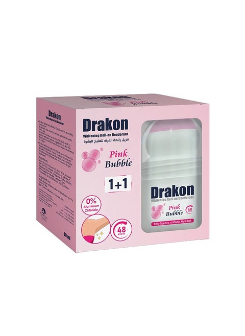 Whitening Boll-on Deodorant‏ Pink Bubble‏