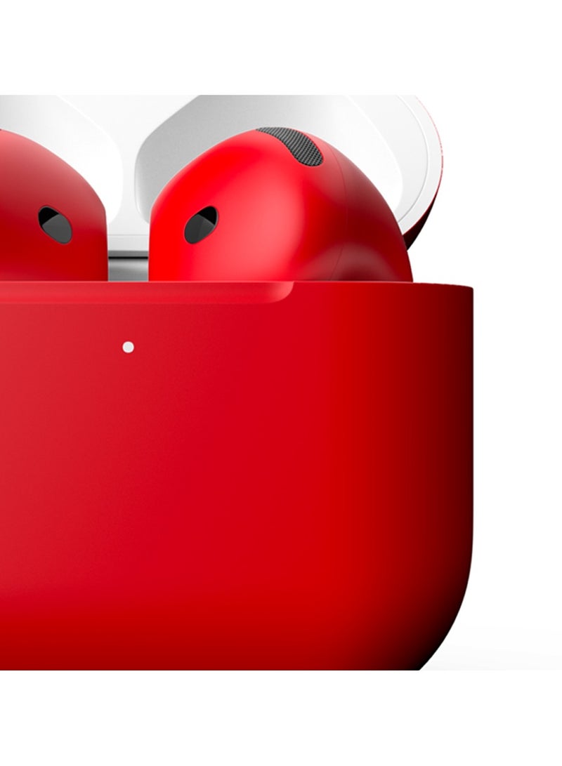 Craft MERLIN CRAFT CUSTOMIZED APPLE AIRPODS 4 ANC RED MATTE - Image 4