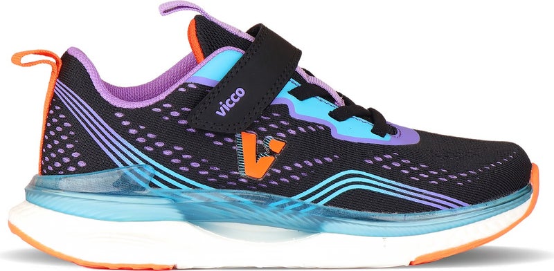 VICCO Nebula Light Girls' Black Sneaker  - Image 1