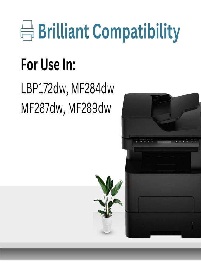 Print Page CRG 072 Toner Cartridge (Print 3000 Pages) Compatible for Printers LBP172dw, MF284dw, MF287dw, MF289dw (Set of 2) - Image 2