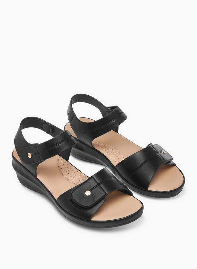 Flora Bella By Shoexpress Women Wedge Heel Sandals - Image 2