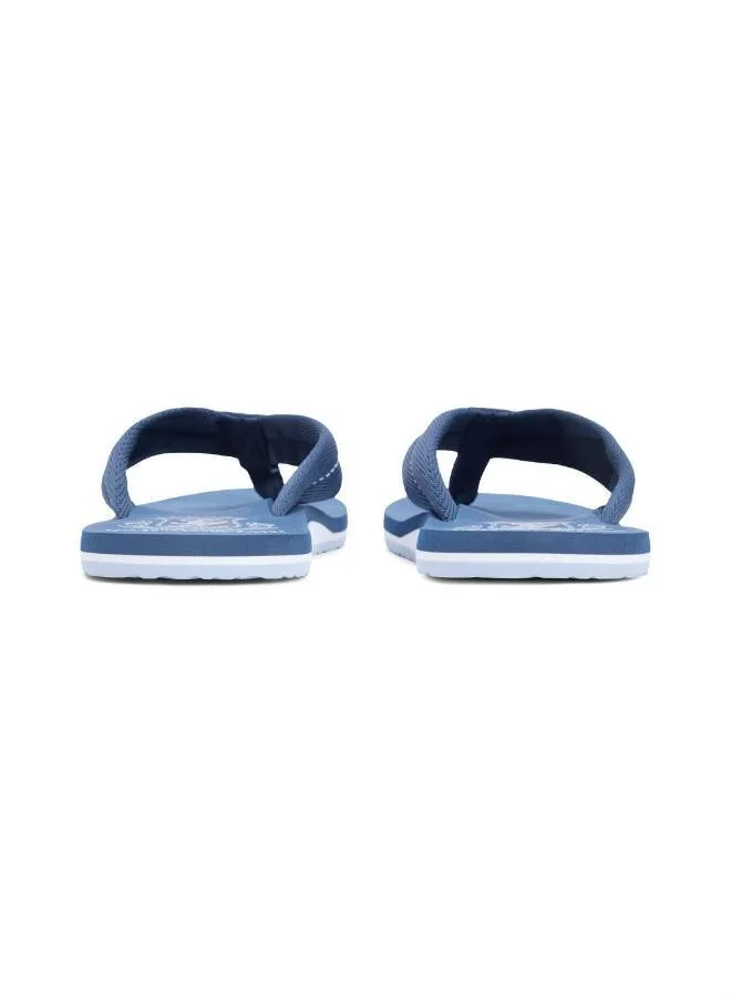 Tommy Hilfiger Aegean Sea Crest Patch Webbing Strap Flip-Flops for Men | Best Price UAE