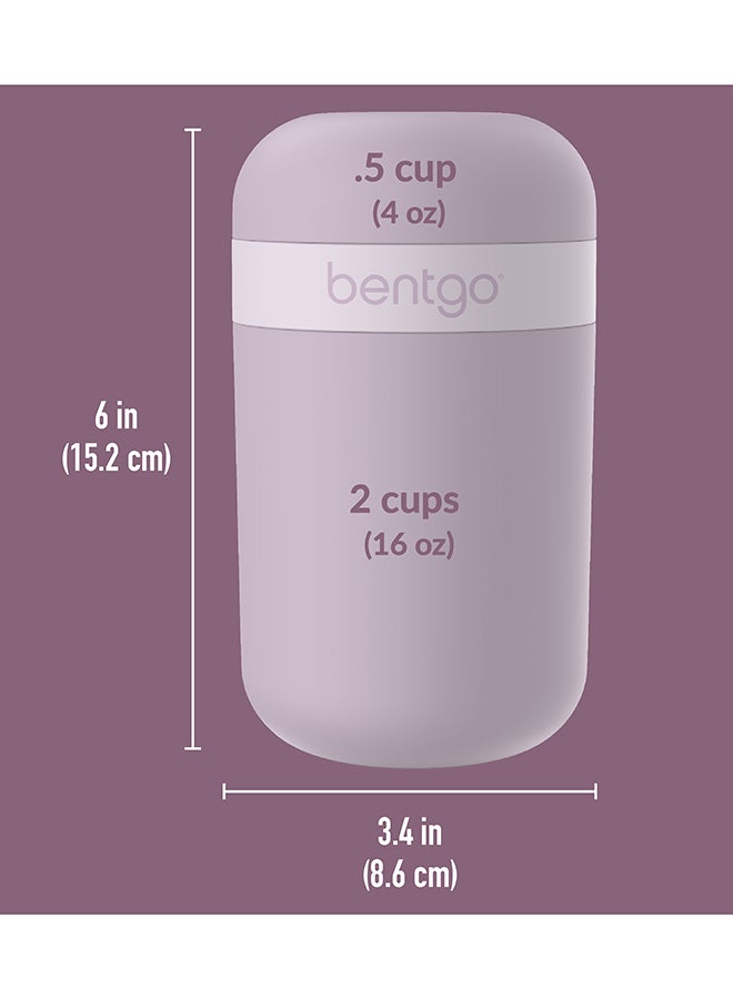 Bentgo Kids Snack Cup - Orchid - Image 4