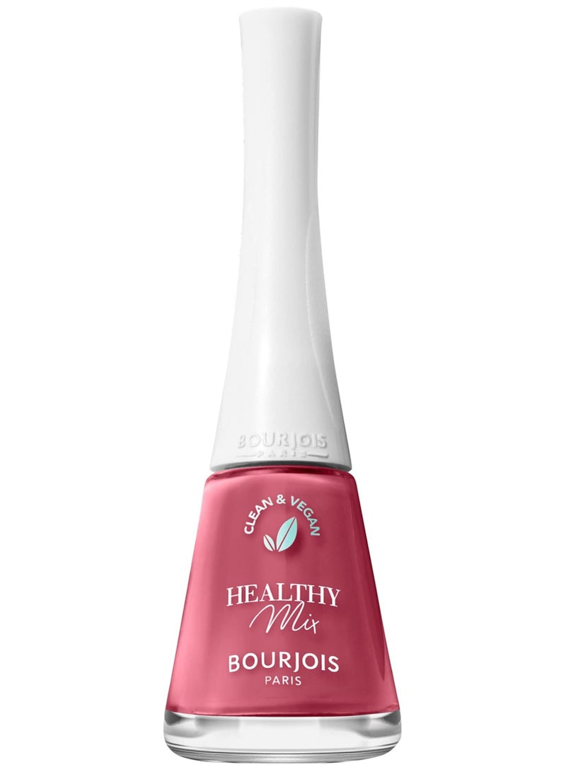 BOURJOIS PARIS Bourjois Healthy Mix Vegan Nail Polish–200 Once & Flo-ral 9ml - Image 2