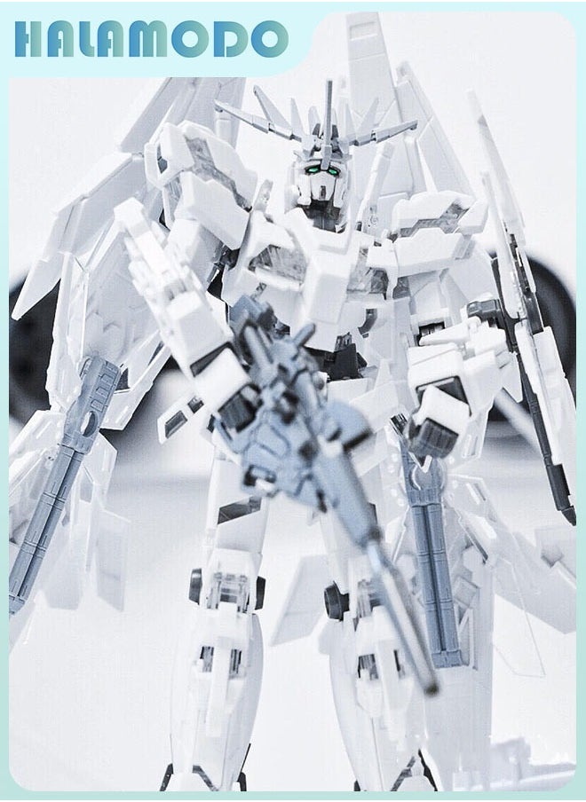 Gundam Xingdong HG Unicorn Gundam Limited Color - Modified Version - 61056 Action Figure Assembly Model, a Handsome Desktop Decoration, an Assembly Toy Loved by Both Boys and Girls