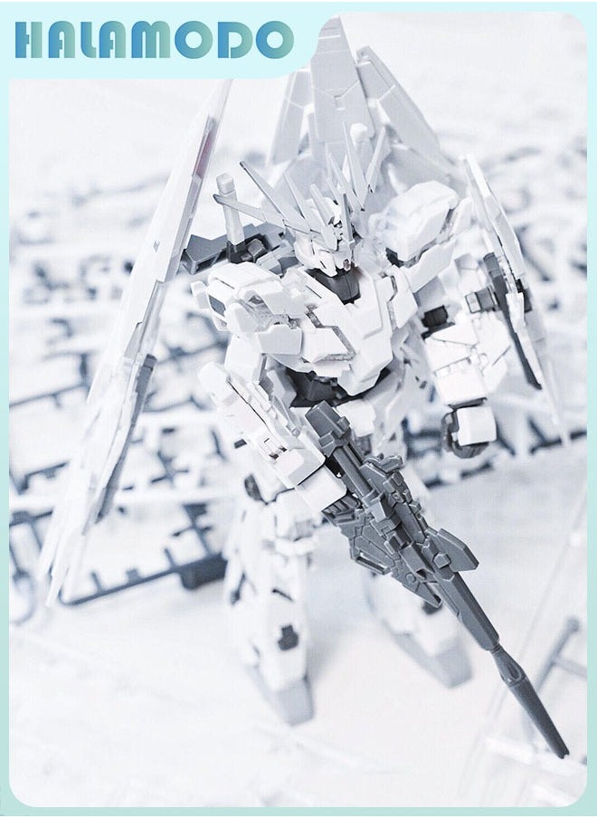 Gundam Xingdong HG Unicorn Gundam Limited Color - Modified Version - 61056 Action Figure Assembly Model, a Handsome Desktop Decoration, an Assembly Toy Loved by Both Boys and Girls