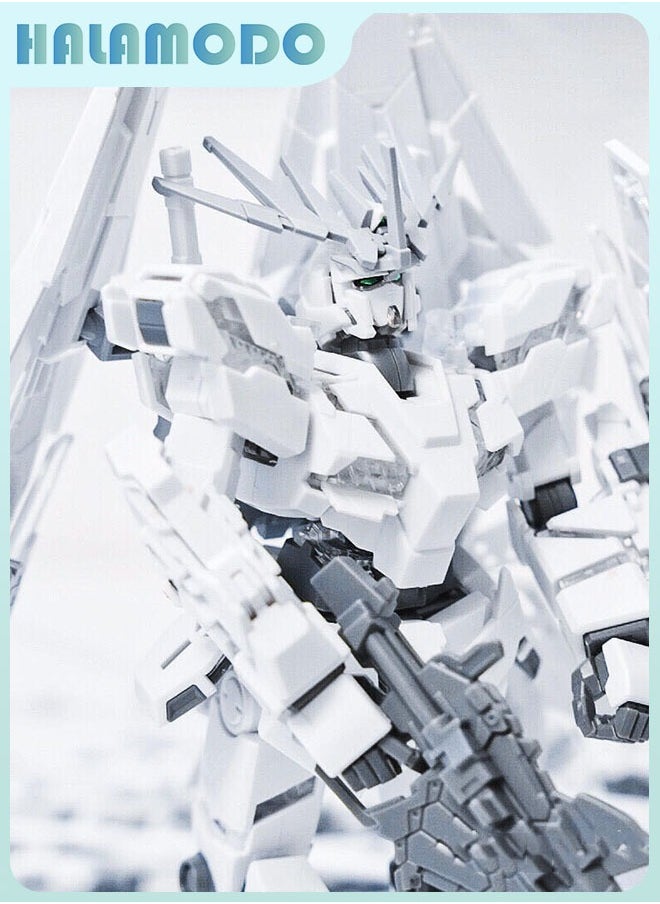 Gundam Xingdong HG Unicorn Gundam Limited Color - Modified Version - 61056 Action Figure Assembly Model, a Handsome Desktop Decoration, an Assembly Toy Loved by Both Boys and Girls
