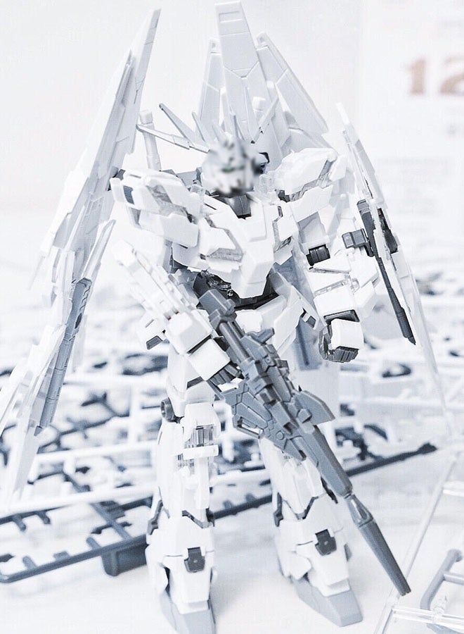 Halamodo نموذج تجميع لعبة الحركة "جندام يونيكورن - إصدار ألوان محدود معدل" رقم 61056 من سلسلة HG، زينة مكتبية أنيقة، لعبة تجميع محبوبة من قبل الأولاد والبنات على حد سواء. - Image 5