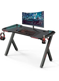 NKX Ergonomic Gaming and Computer Desk with LED Lights and USB port 100 CM  - Image 2