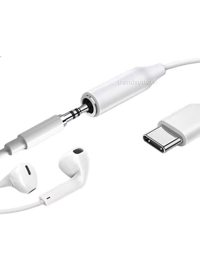 Trendy Style Chuanfan Compatible Samsung Headphone Adapter Cable, W25/S24/S23S22S21/Note20/10 W24 Digital Audio Type-C Converter Connection Cable - Image 3