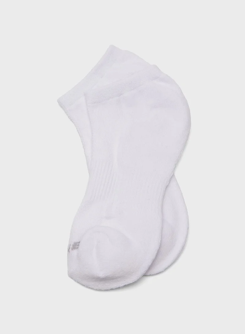 SKECHERS 3 Pack Terry No Show Socks