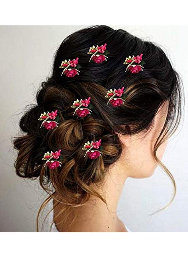 2148 Artificial Flowers Hair Accessories/Hair Pins For Wedding Dark Pink Medium - pzsku/ZCFA04A7FDE067468A5B3Z/45/_/1690022008/6da6d62a-9be3-437f-8e27-3aae9f908ac5