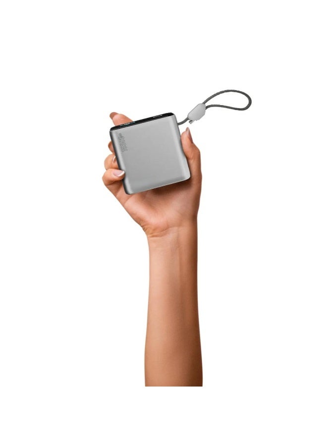 Tradeo 15000mAh Mini Power Bank 45W PD Fast Charging with USB-C Cable & Display - Image 3