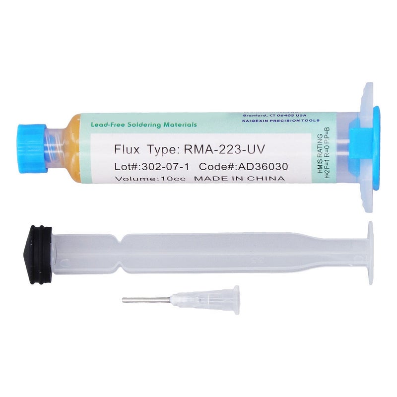 معجون لحام 2 قطعة RMA-223-UV محقنة لإصلاح PCB و BGA - Image 2