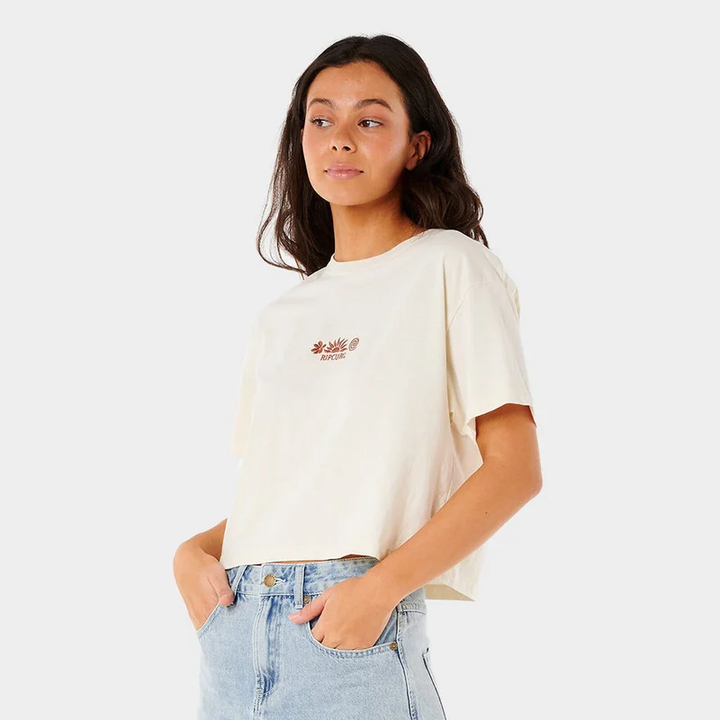 Rip Curl Tokens Crop Tee - Women