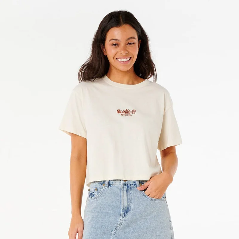 Rip Curl Tokens Crop Tee - Women