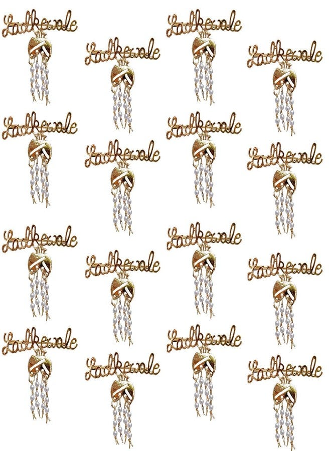 V4U Men & Women Ladkewale Gold Plated Brouch/Brooch Pin (Pack of 16) - Image 2