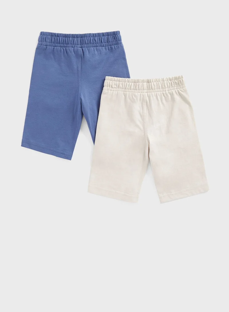 mothercare Kids 2 Pack Assorted Shorts