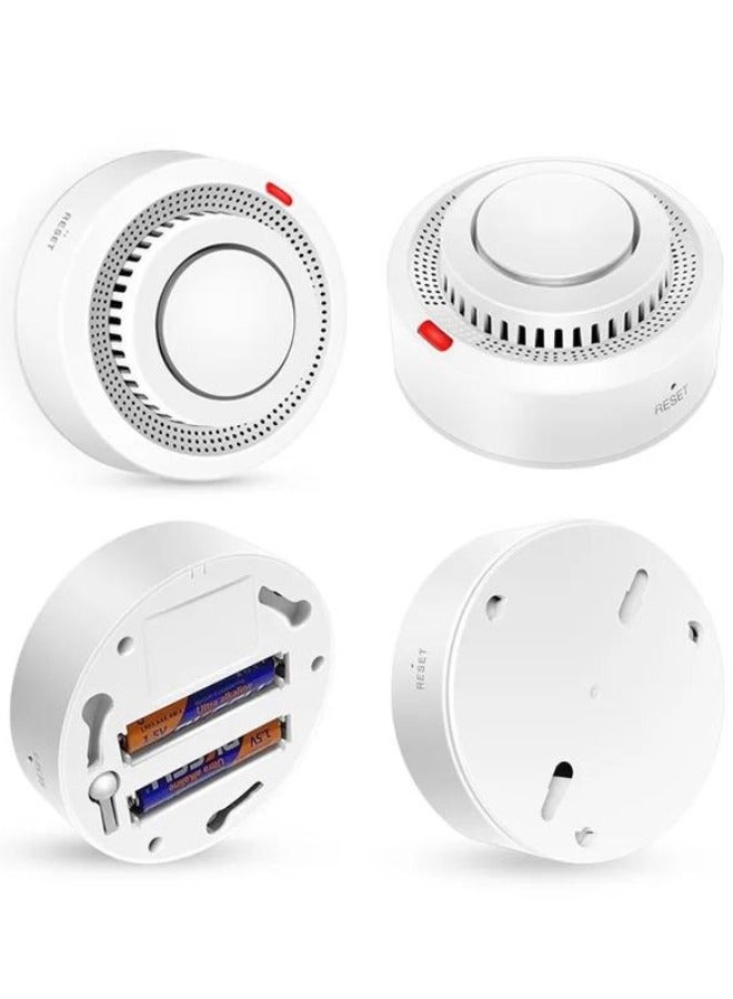 Wi-Fi Fire Alarm for Home Sensor White/Red 8.6cm  - Image 3