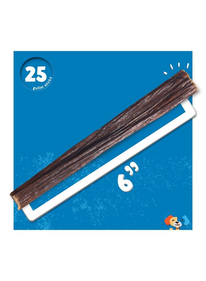 Jack&Pup 6Inch Gullet Sticks For Dogs  Odor Free Joint Health Support Dog Chews  Fresh And Savory Beef Gullet Sticks  Naturally Rich In Glucosamine And Chondroitin (25 Pack) - Image 5
