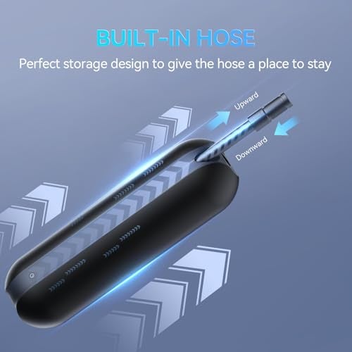 CYCPLUS Portable Air Compressor Mini Inflator Electric Pump for Car Bike Tires Shock Rechargeable,150PSI Power Bank Ergonomic and Sleek Design Digital LCD, LED Emergency Light - Image 4