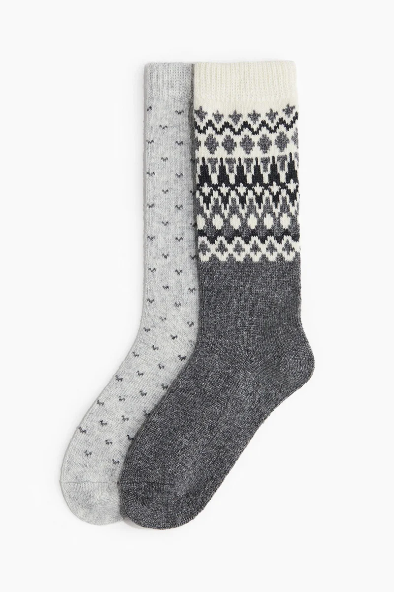 H&M 2-pack knitted socks