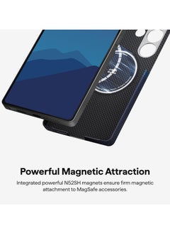 PITAKA pitaka for S25 Ultra Case 6.8 Inch, Compatible with MagSafe, Slim & Light Samsung Galaxy S25 Ultra Case, 1500D Aramid Fiber Made Tactile Woven Case - Over The Horizon  - Image 2