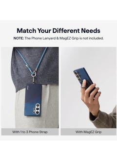 PITAKA pitaka for S25 Ultra Case 6.8 Inch, Compatible with MagSafe, Slim & Light Samsung Galaxy S25 Ultra Case, 1500D Aramid Fiber Made Tactile Woven Case - Over The Horizon  - Image 5