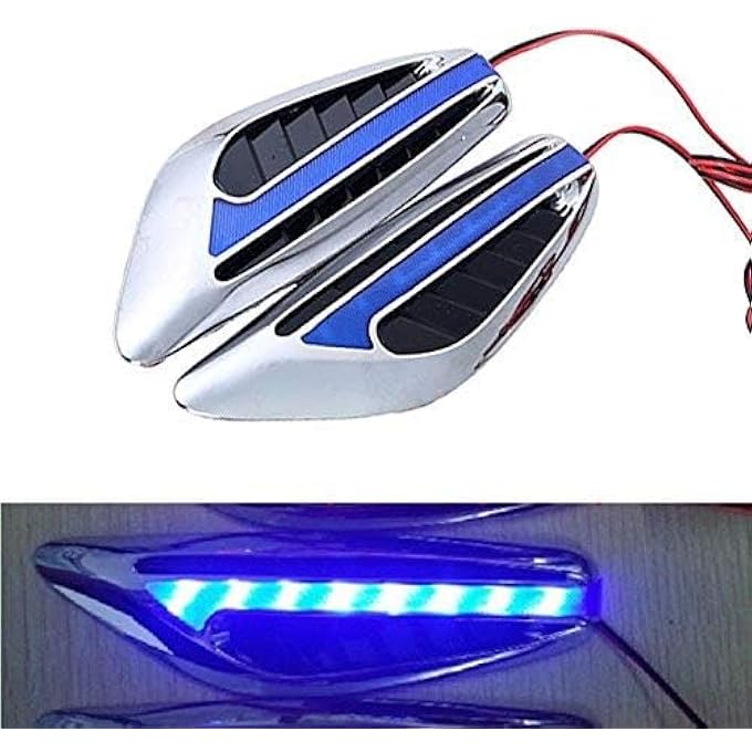 Silk Route Car Fender Side Streamer Led Light Blue - Image 1