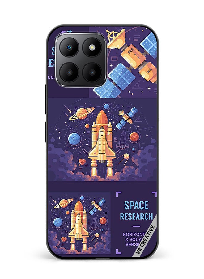 VR CREATIVE Protective Case Cover For Honor 70 Lite Space Research Design Multicolour - Image 1