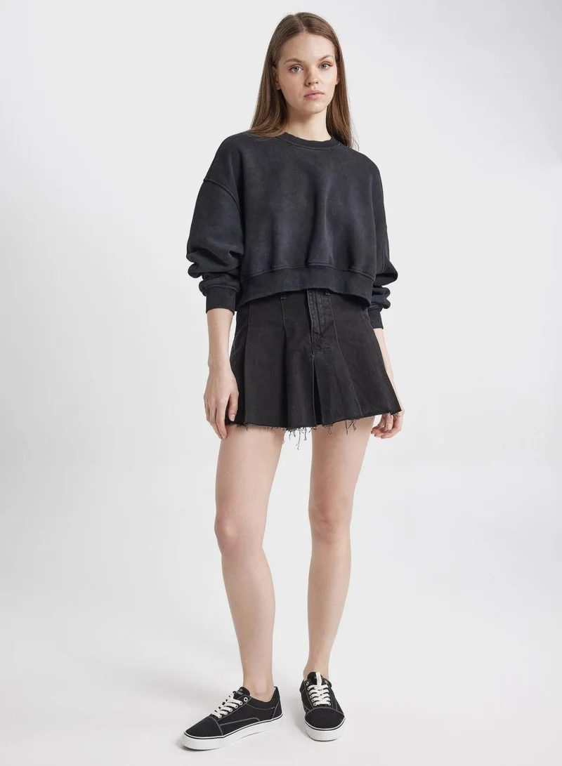 DeFacto  Crop Sweatshirt for Women | Best Price UAE