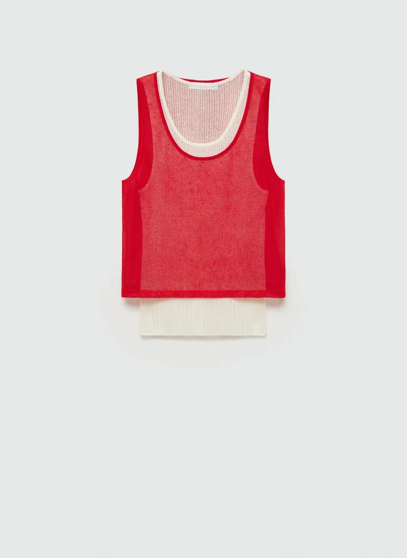 مانجو Combined Lyocell Top