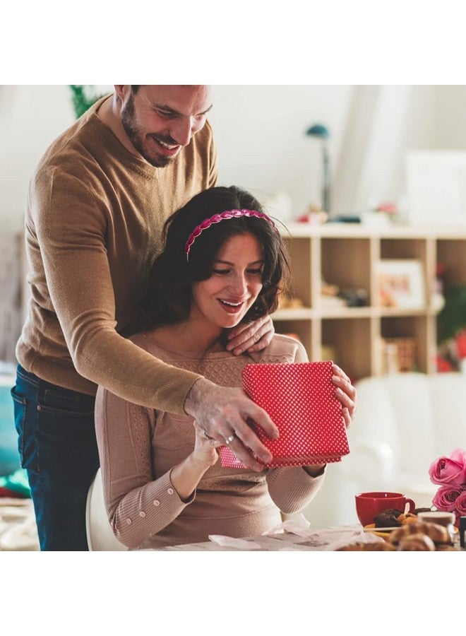 PHALIN 3Pcs Valentine’S Day Heart Headbands For Women Glitter Rhinestone Heart Hairbands Sweet Love Heart Hair Hoop Festive Gifts (3Pcs Glitter Headband) - Image 3