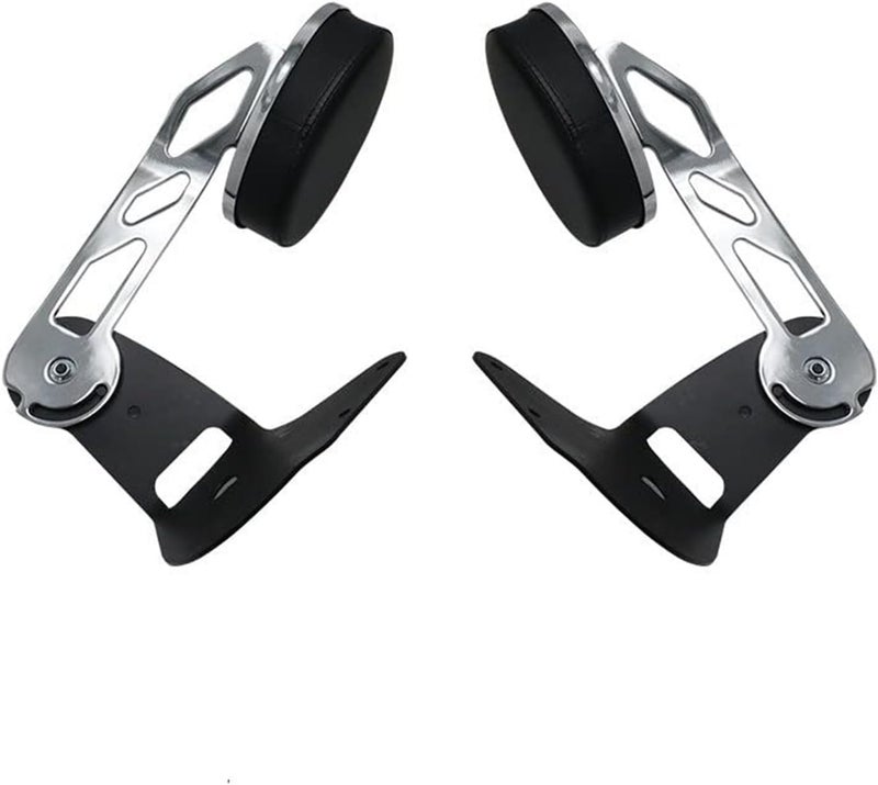 QASULER Motorcycle Rear Passenger Armrests for Goldwing GL1800 - Image 2