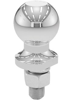 40099 Chrome European Trailer Hitch Ball, 1,600 kg, 50mm Diameter, 3/4-Inch x 50mm Shank