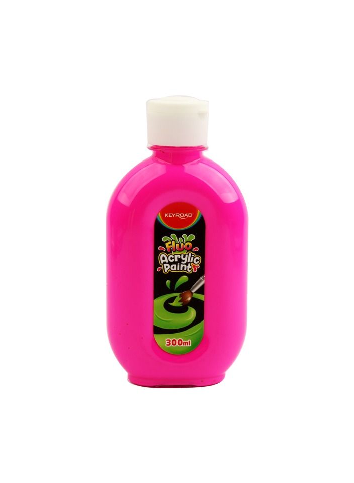 Keyroad Acrylic Color (300ml) Fluo Pink