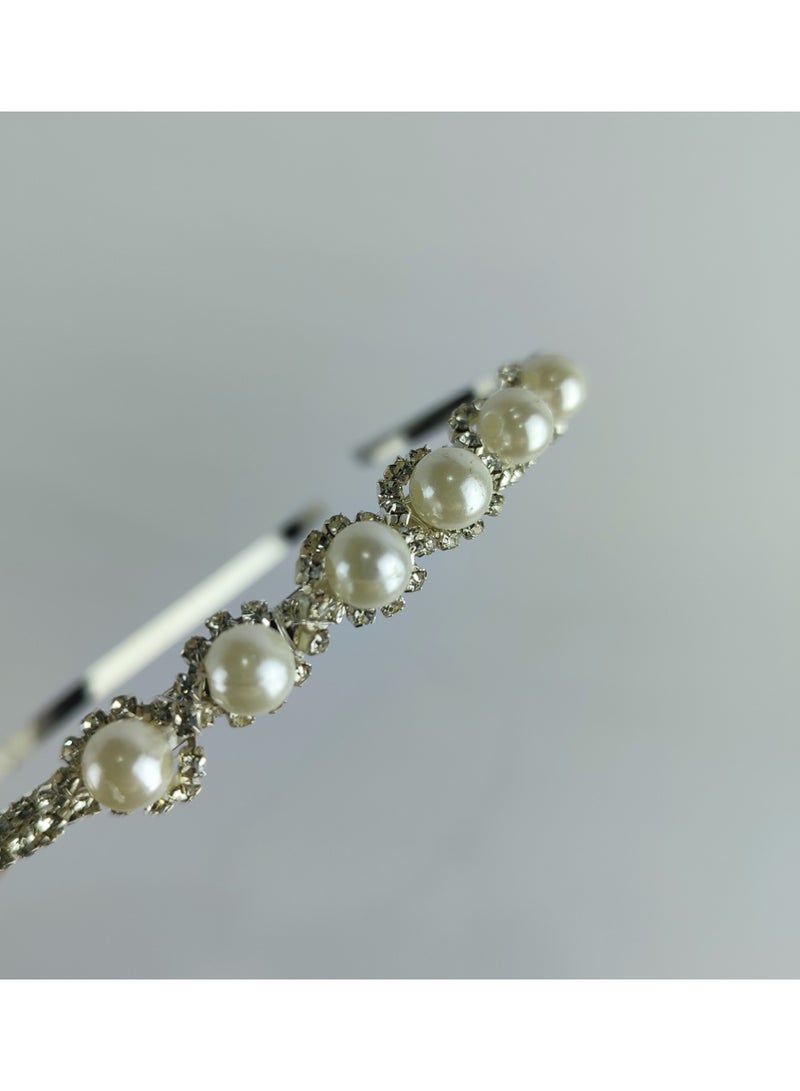 Girls' hair clip - silver color - rust-resistant - Image 4