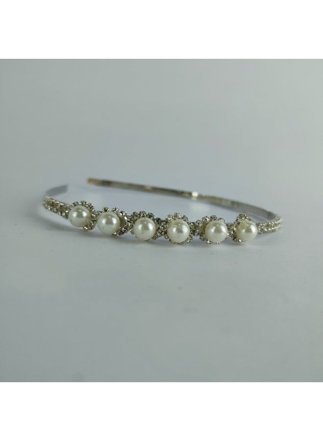 Girls' hair clip - silver color - rust-resistant - Image 1