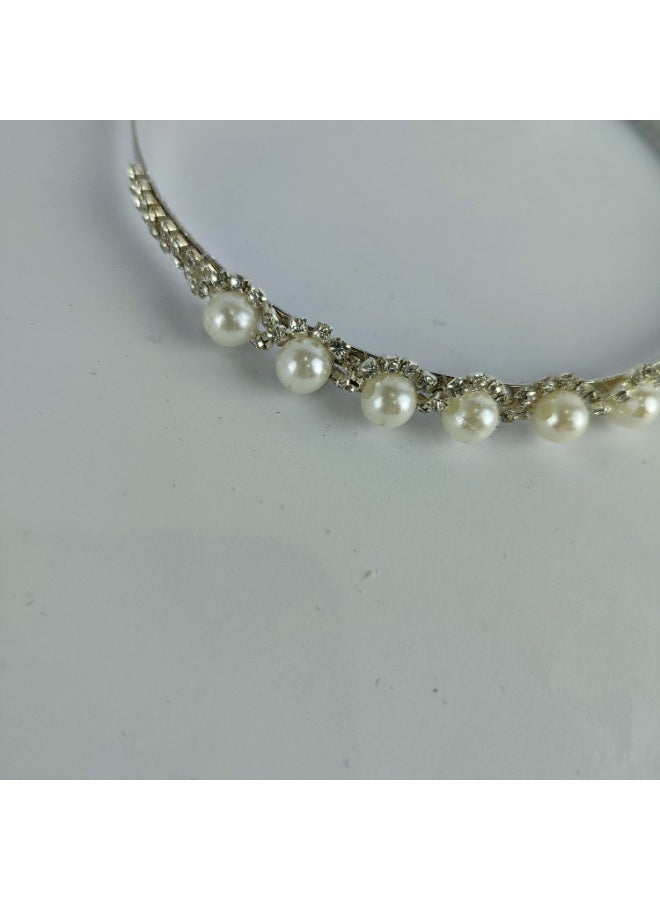 Girls' hair clip - silver color - rust-resistant - Image 2