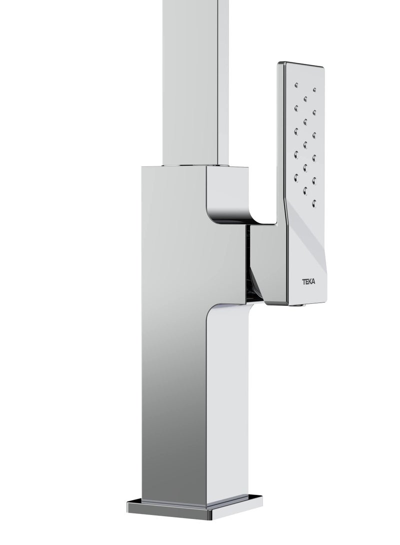 TEKA Single Lever Kitchen Tap with Slim Swivel High Spout and Cube Body Brooklyn BKY 915 - Image 3