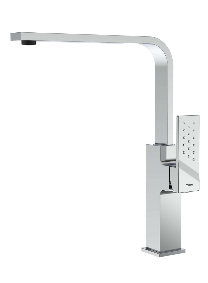 TEKA Single Lever Kitchen Tap with Slim Swivel High Spout and Cube Body Brooklyn BKY 915 - Image 1